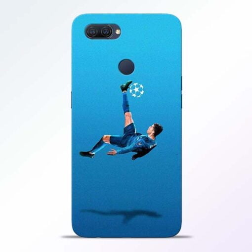 Football Kick Oppo A12 Mobile Cover - CoversGap