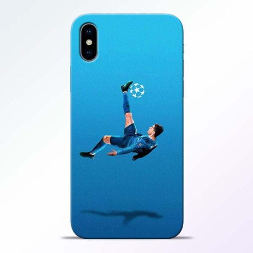 Football Kick iPhone X Mobile Cover