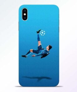 Football Kick iPhone XS Max Mobile Cover