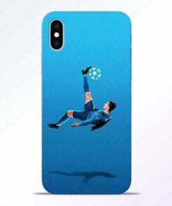 Football Kick iPhone XS Mobile Cover
