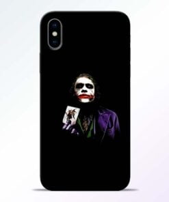 Joker Card iPhone X Mobile Cover