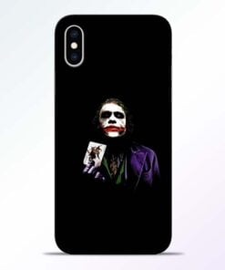 Joker Card iPhone XS Mobile Cover