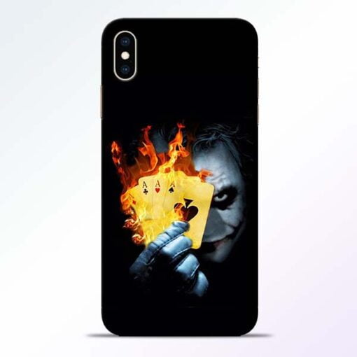 Joker Shows iPhone XS Max Mobile Cover