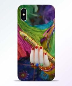 Krishna Hand iPhone XS Mobile Cover