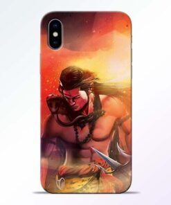 Lord Mahadev iPhone X Mobile Cover