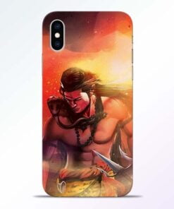Lord Mahadev iPhone XS Mobile Cover