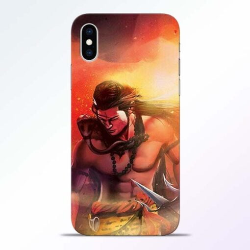 Lord Mahadev iPhone XS Mobile Cover