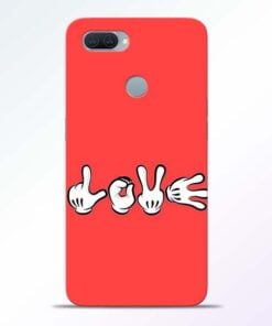 Love Symbol Oppo A11K Mobile Cover - CoversGap