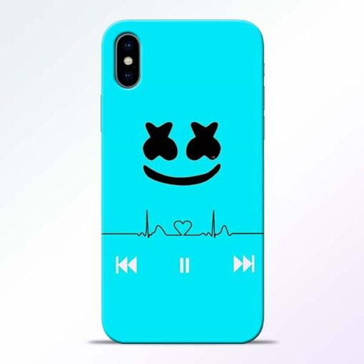 Marshmello Song iPhone X Mobile Cover
