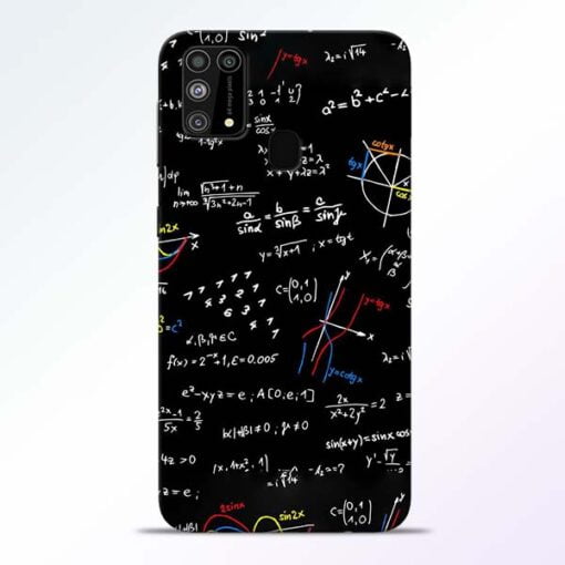 Math Lover Samsung M31 Mobile Cover