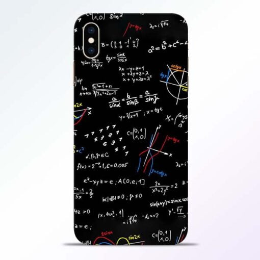 Math Lover iPhone XS Max Mobile Cover