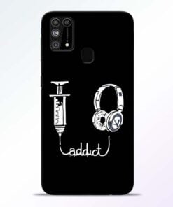 Music Addict Samsung M31 Mobile Cover