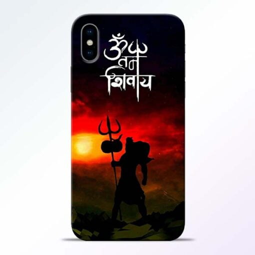 Om Mahadev iPhone X Mobile Cover