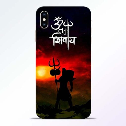 Om Mahadev iPhone XS Max Mobile Cover