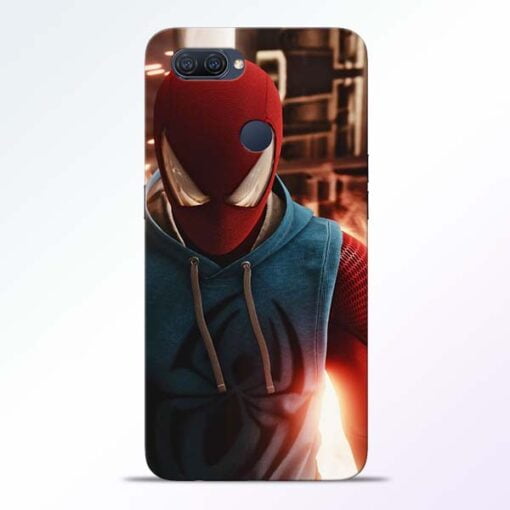 SpiderMan Eye Oppo A12 Mobile Cover - CoversGap