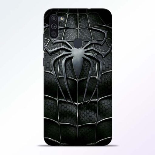 Spiderman Web Samsung M11 Mobile Cover - CoversGap