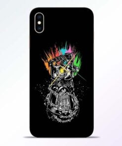 Thanos Hand iPhone XS Max Mobile Cover