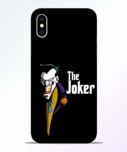 The Joker Face iPhone XS Mobile Cover