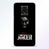 The Joker Redmi Note 9 Pro Max Mobile Cover