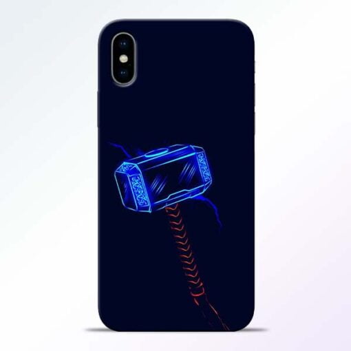 Thor Hammer iPhone X Mobile Cover