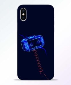 Thor Hammer iPhone XS Mobile Cover