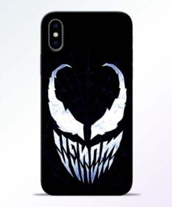 Venom Face iPhone X Mobile Cover