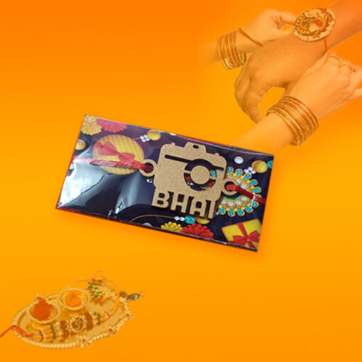 Buy Now Wooden Rakhi Bhai Camera Online In India At CoversGap