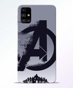 Avengers Team Samsung Galaxy M31s Mobile Cover - CoversGap