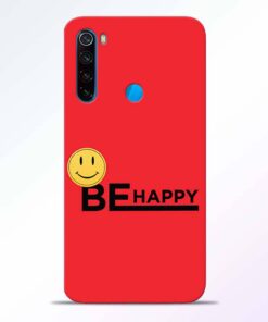 Be Happy Redmi Note 8 Back Cover