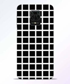 Black Tiles Redmi Note 9 Pro Back Cover