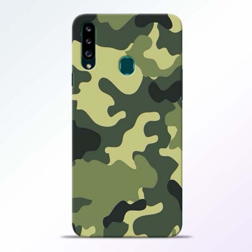 Camouflage Samsung Galaxy A20s Mobile Cover - CoversGap