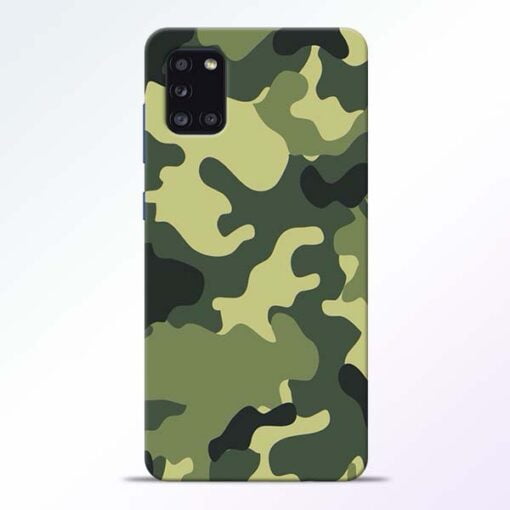Camouflage Samsung Galaxy A31 Mobile Cover - CoversGap