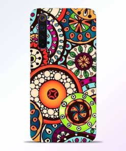 Circular Flora Realme 6 Back Cover
