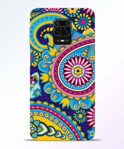 Colorful Mandala Redmi Note 9 Pro Back Cover