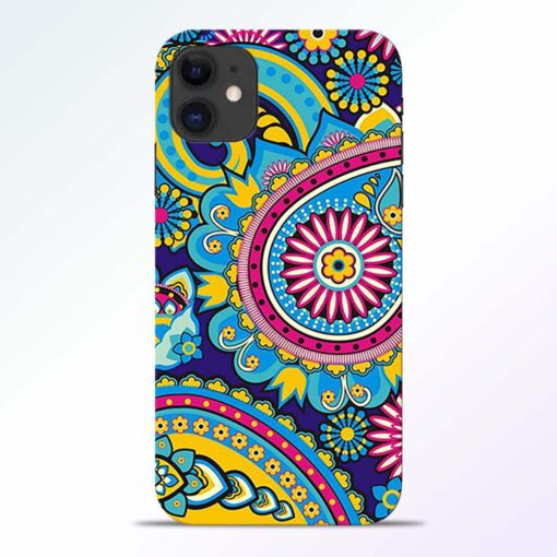 Colorful Mandala iPhone 11 Back Cover