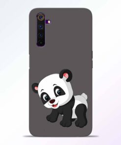 Cute Little Panda Realme 6 Back Cover