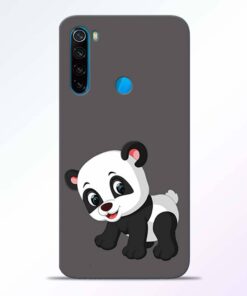 Cute Little Panda Redmi Note 8 Back Cover