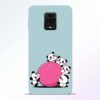 Cute Panda Redmi Note 9 Pro Back Cover