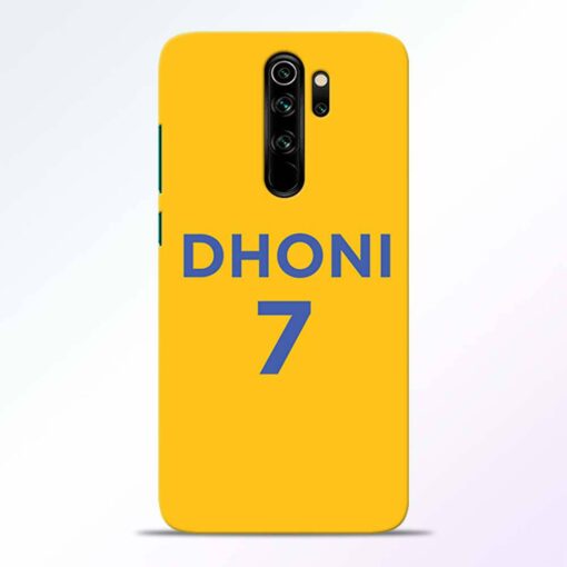 Dhoni 7 Redmi Note 8 Pro Back Cover