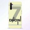 Dhoni Lover Realme 6 Pro Back Cover