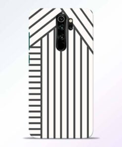 Diagonal Stripes Redmi Note 8 Pro Back Cover