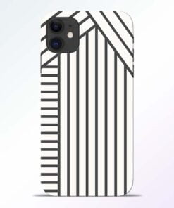 Diagonal Stripes iPhone 11 Back Cover