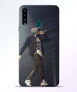 Eminem Style Samsung Galaxy A20s Mobile Cover - CoversGap