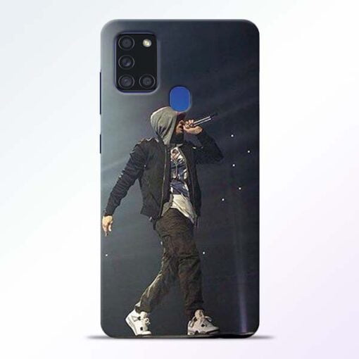 Eminem Style Samsung Galaxy A21s Mobile Cover - CoversGap