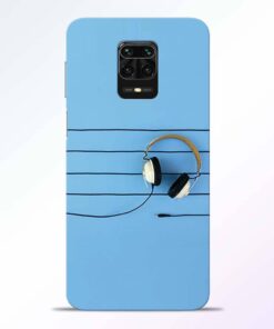 Enjoy Music Redmi Note 9 Pro Back Cover