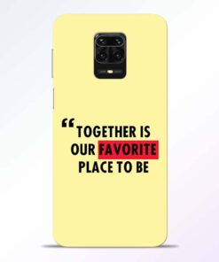 Favorite Place Redmi Note 9 Pro Back Cover