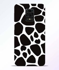 Giraffe Print Redmi Note 9 Pro Back Cover