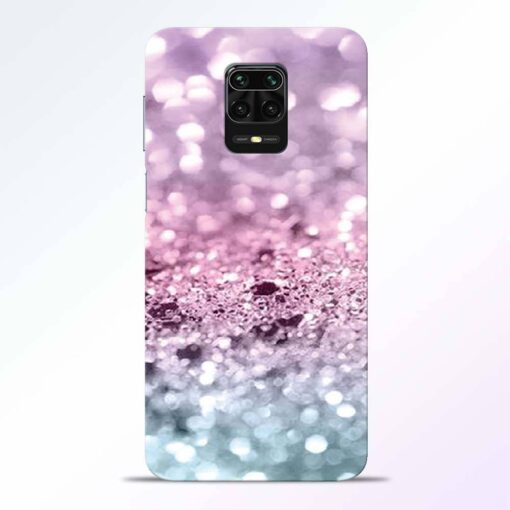 Glitter Printed Redmi Note 9 Pro Back Cover