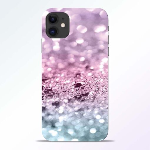 Glitter Printed iPhone 11 Back Cover