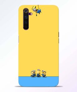 Hanging Minions Realme 6 Pro Back Cover